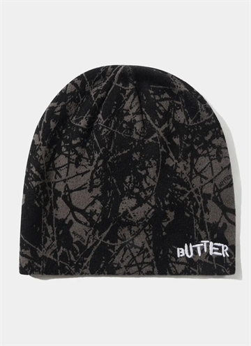Butter Goods Woods Camo Skully Beanie Hue